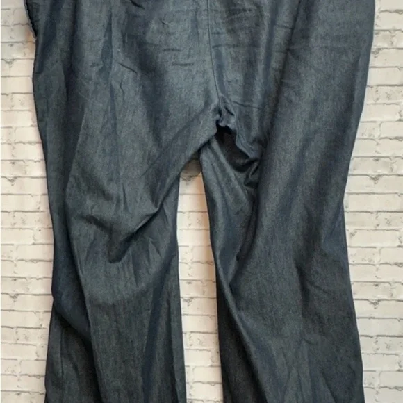 Apostrophe Womens Size 24WP Cuffed Denim Dark Blue Jeans - Picture 5 of 13